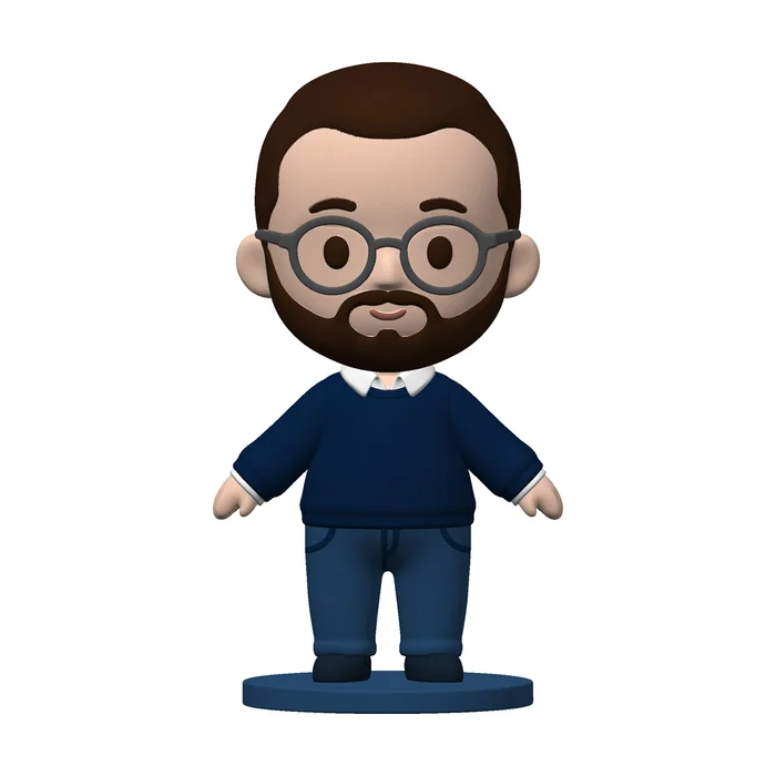 Le dessin de la figurine